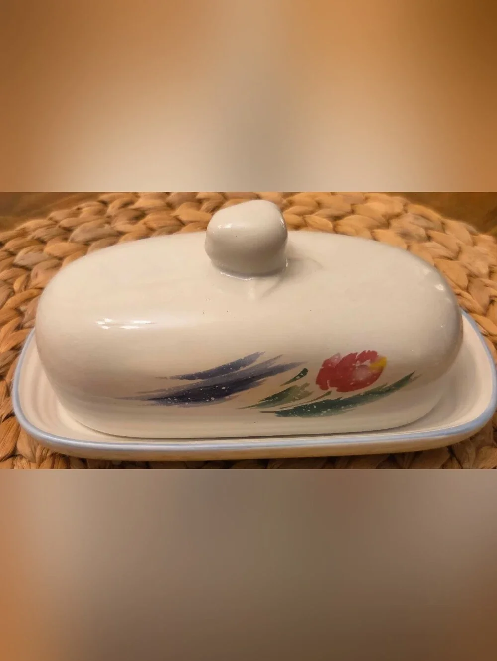 Vintage 1991 International China Light Wind 5 Pc Hostess Set + 12.25” Chop Plate